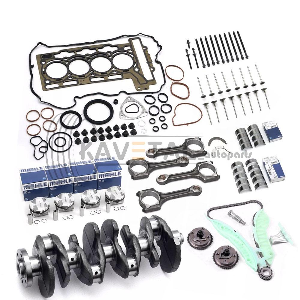 N12 N16 1.6L Engine Rebuild Piston Gasket Timing Kit w/ Crankshaft Rods For Mini
