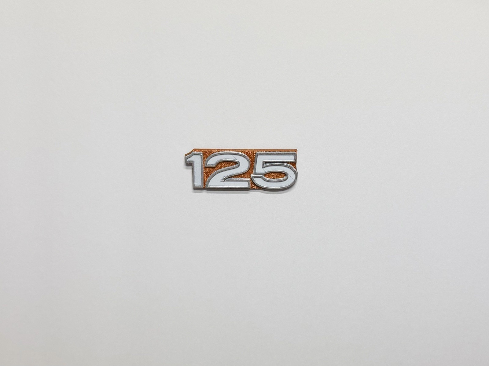 1972 Yamaha AT2 125 Oil Tank Emblem Oem After Market, PART # 315-21786-01-63