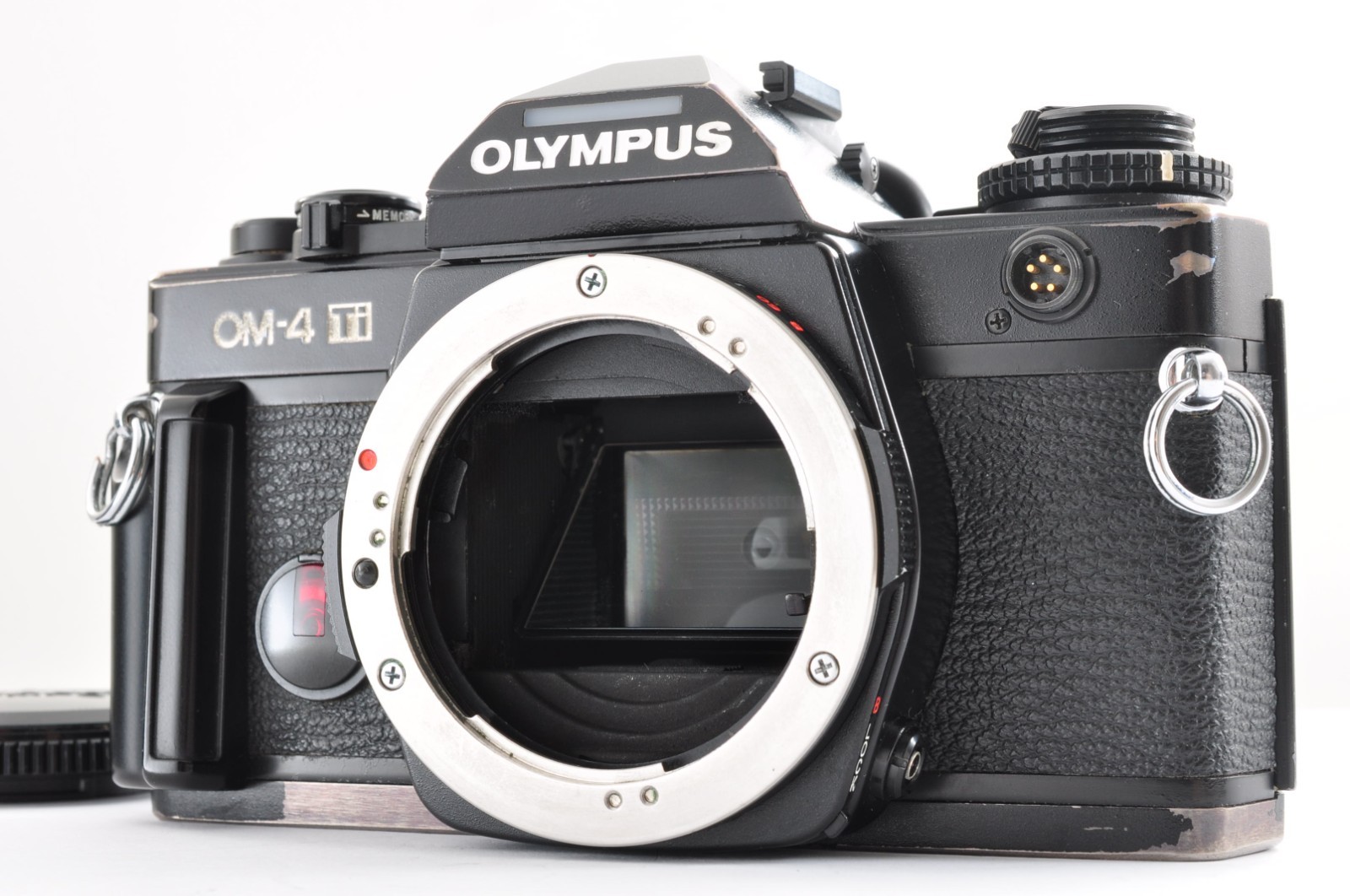 Olympus OM-4 Ti Black 35mm SLR Film Camera Body From JAPAN Near MINT- #1582