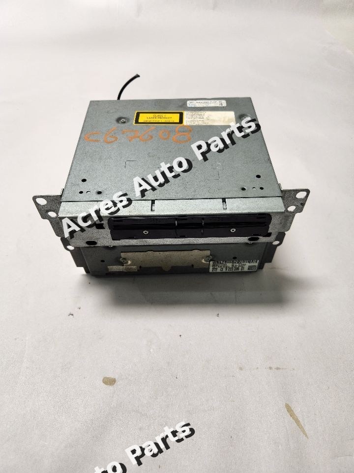 2010 BMW 750i 8cyl Gasoline Turbo 4.4 Radio Audio - Fits 2010-2012 - 378937