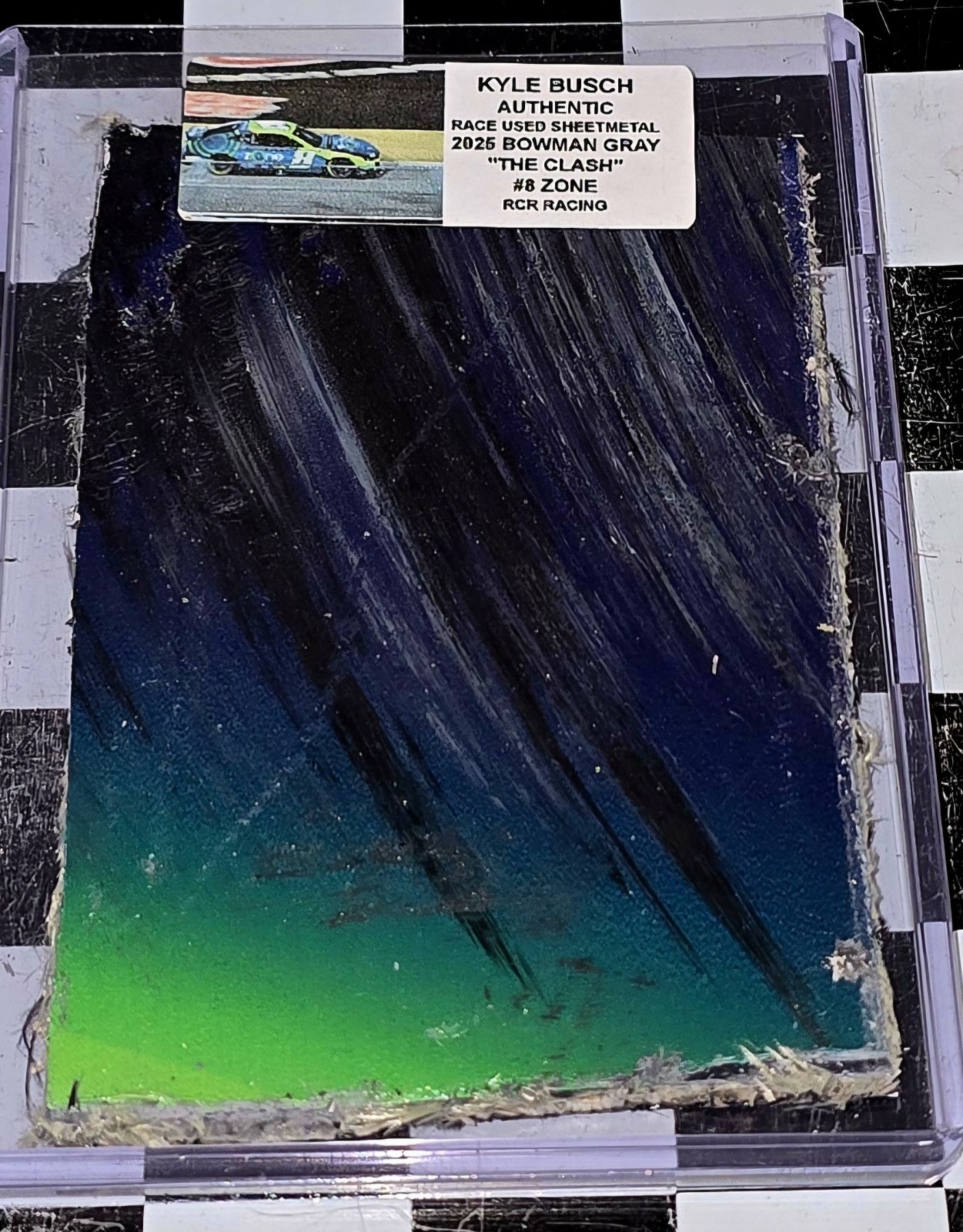 NASCAR (5) PIECE RACE USED SHEETMETAL / COMPOSITE LOT