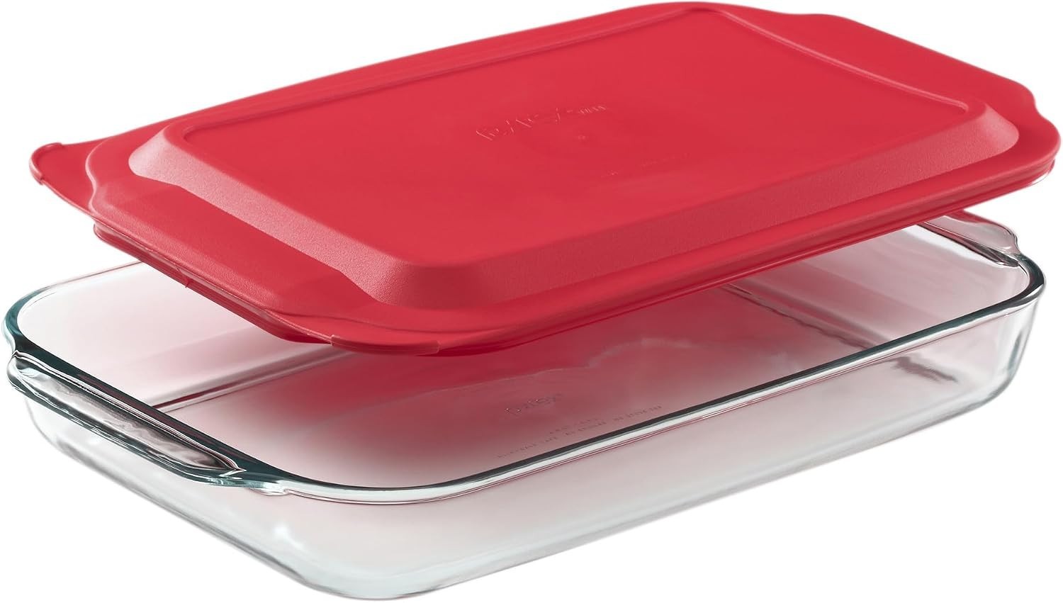 Pyrex Basics 3 QT Glass Baking Dish With Plastic Lid, Casserole Dish Pyrex Basics 3 QT Glass Baking Dish With Plastic Lid, Casserole Dish