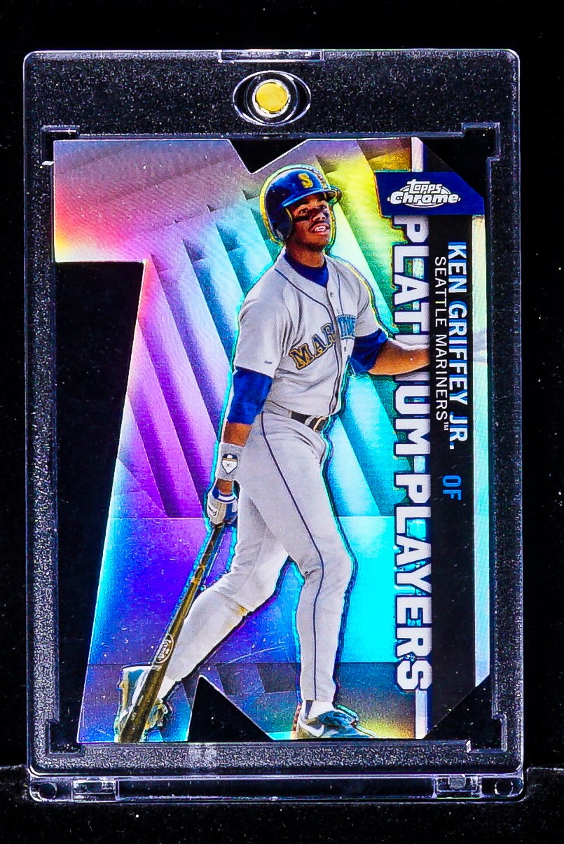 Ken Griffey Jr. DIE CUT 70 REFRACTOR CARD Mariners HOF
