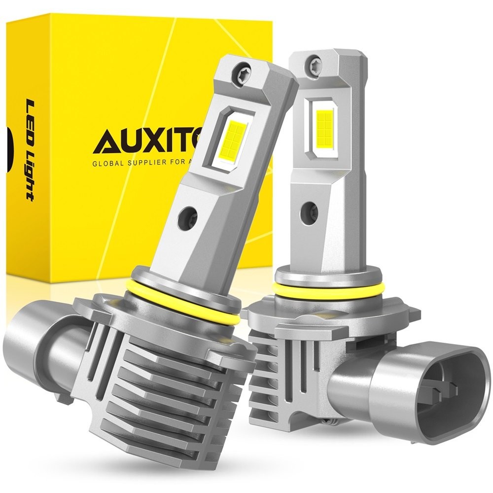 AUXITO Pair H10 LED Headlight Super Bright Bulbs Kit White 60000LM Fog Light