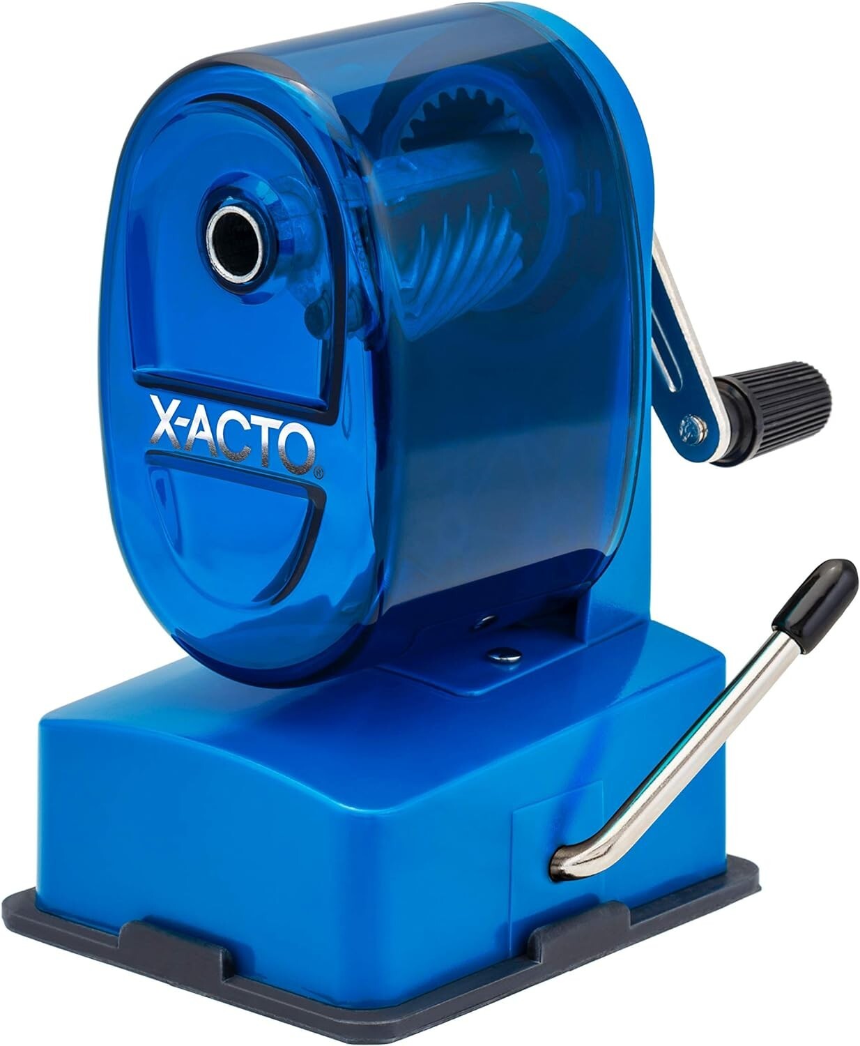X-Acto Bulldog Vacuum Mount Manual Pencil Sharpener,  BLUE