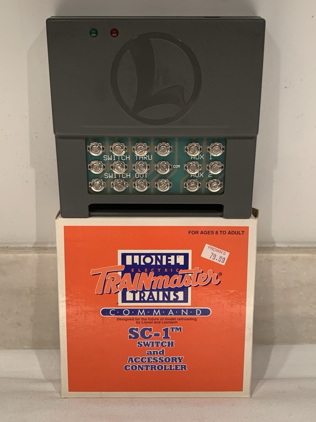LIONEL TRAINMASTER COMMAND SC-1 SWITCH & ACCESSORY CONTROLLER TMCC 6-12914
