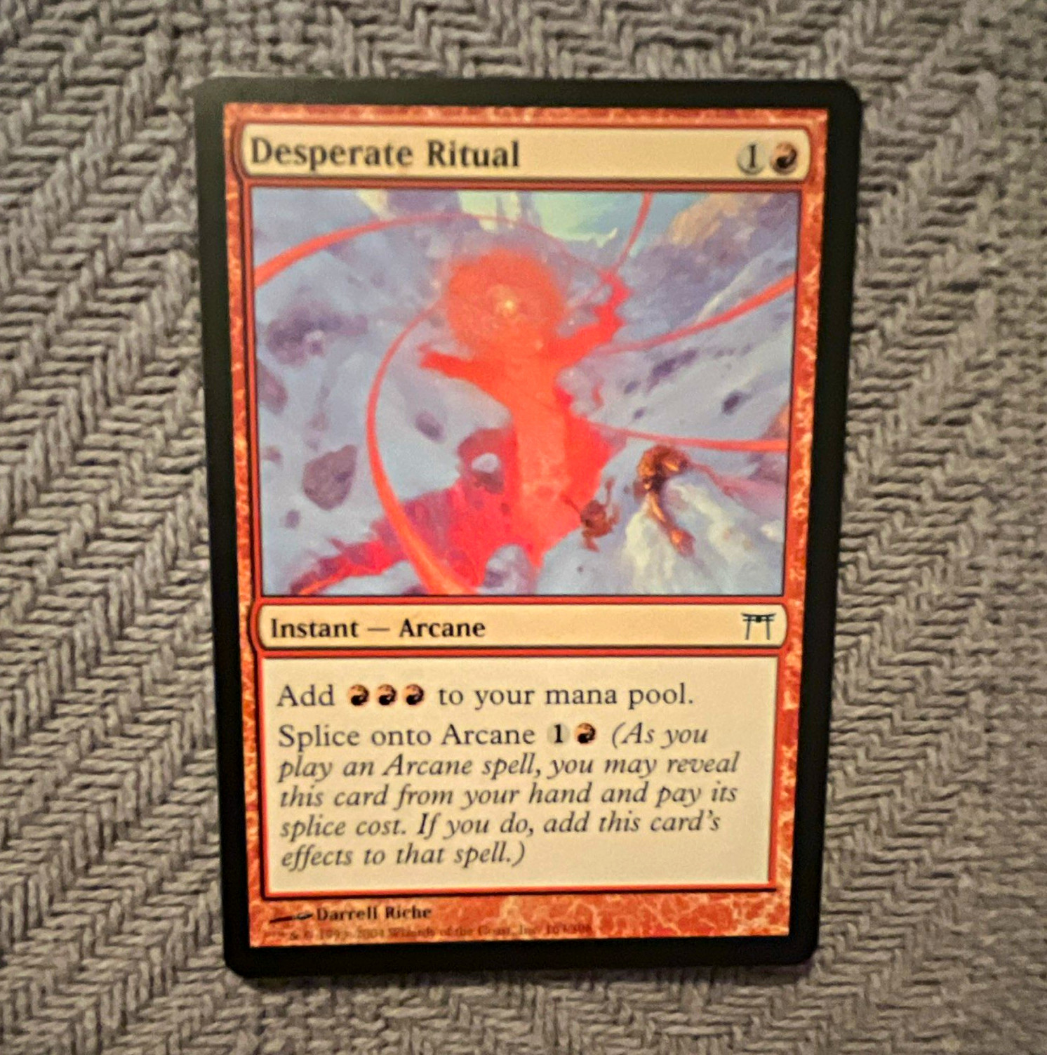 Wizards of the Coast MTG Desperate Ritual Champions Common Regular #163 EN 2004 Wizards of the Coast MTG Desperate Ritual Champions Common Regular #163 EN 2004