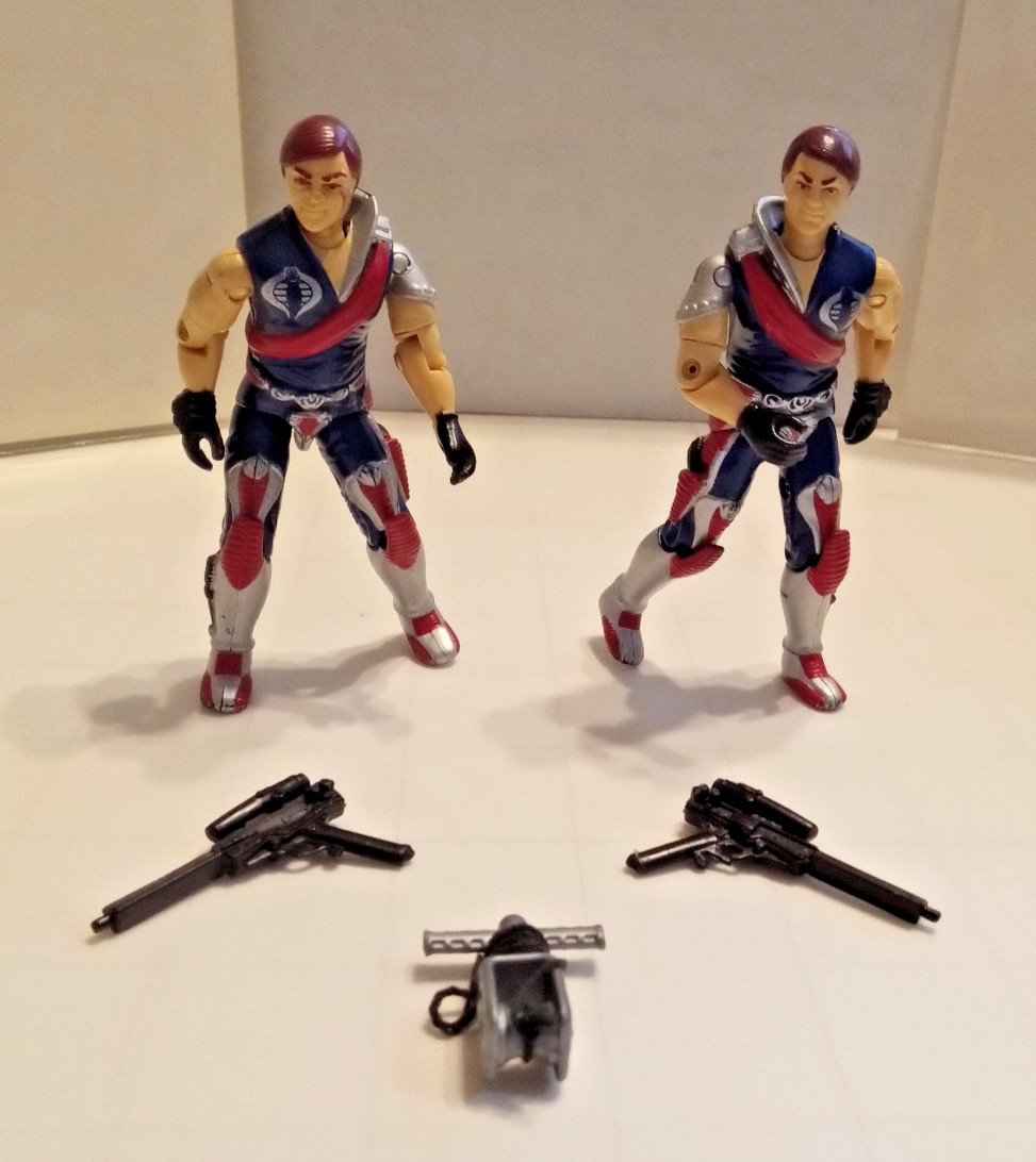Vintage Hasbro 1985 GI Joe ARAH Tomax  & Xamot Complete No breaks or cracks
