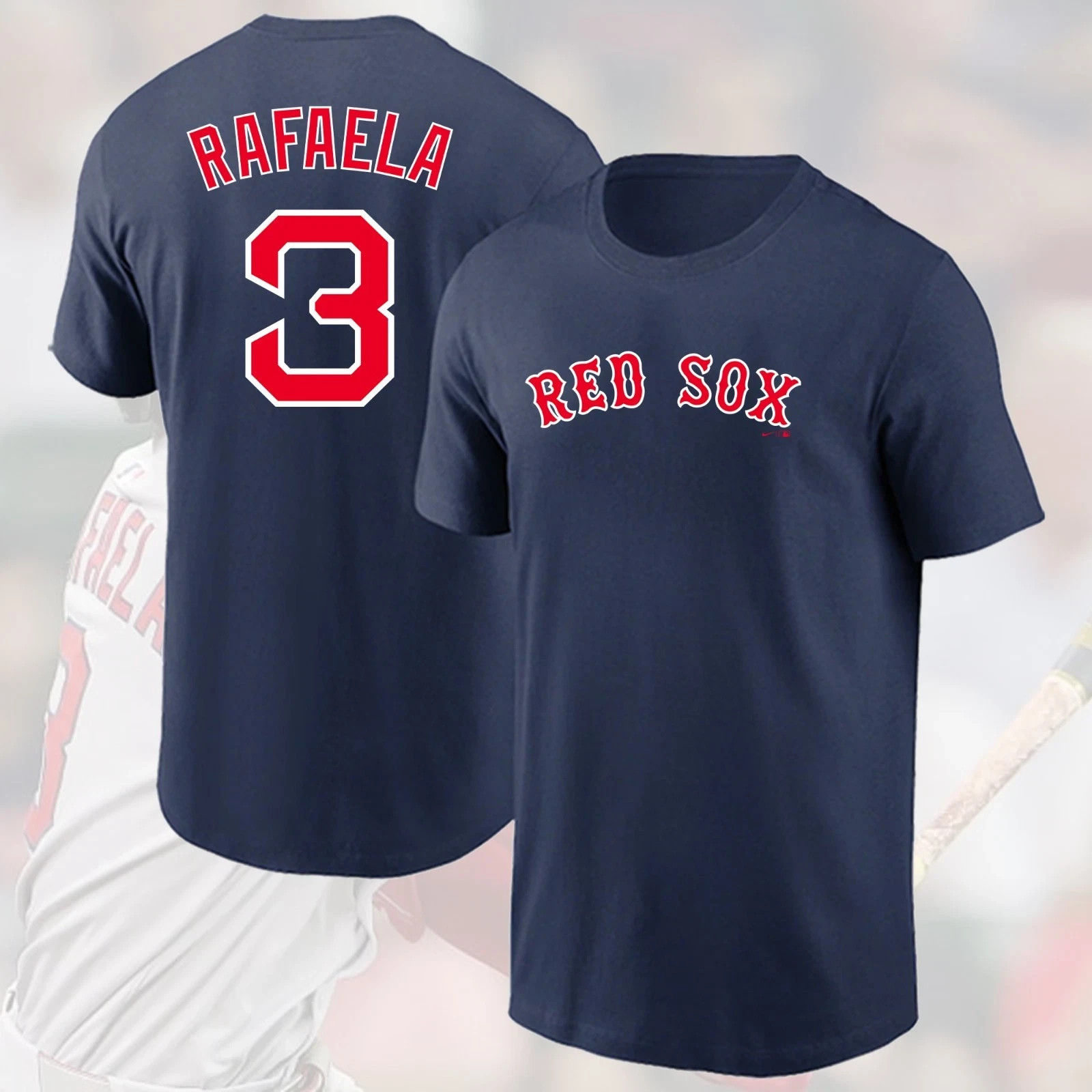 HOT SALE - Ceddanne Rafaela #3 Boston Red Sox 2026 Player Name & Number Fan Look