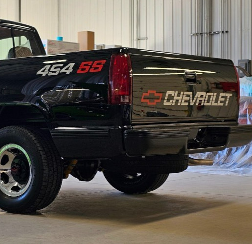 1990-1991 Chevrolet 1500 Truck 454 SS Bed Side & Tailgate Decals Kit