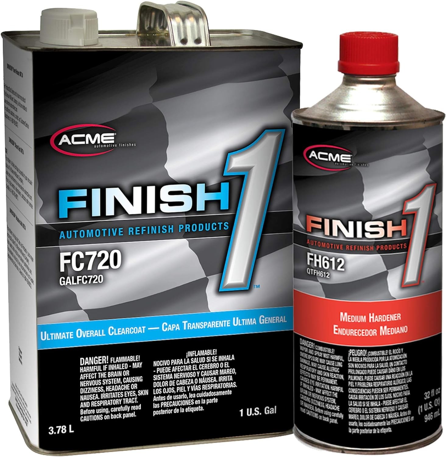 ACME/Sherwin Williams Finish 1 Ultimate Overall High Solids Clearcoat Gallon Kit ACME/Sherwin Williams Finish 1 Ultimate Overall High Solids Clearcoat Gallon Kit