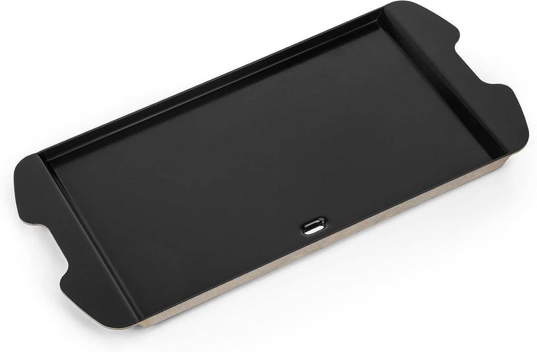 Onlyfire Ceramic Coated Full Size Griddle Insert Weber Traveler Grill Black Onlyfire Ceramic Coated Full Size Griddle Insert Weber Traveler Grill Black