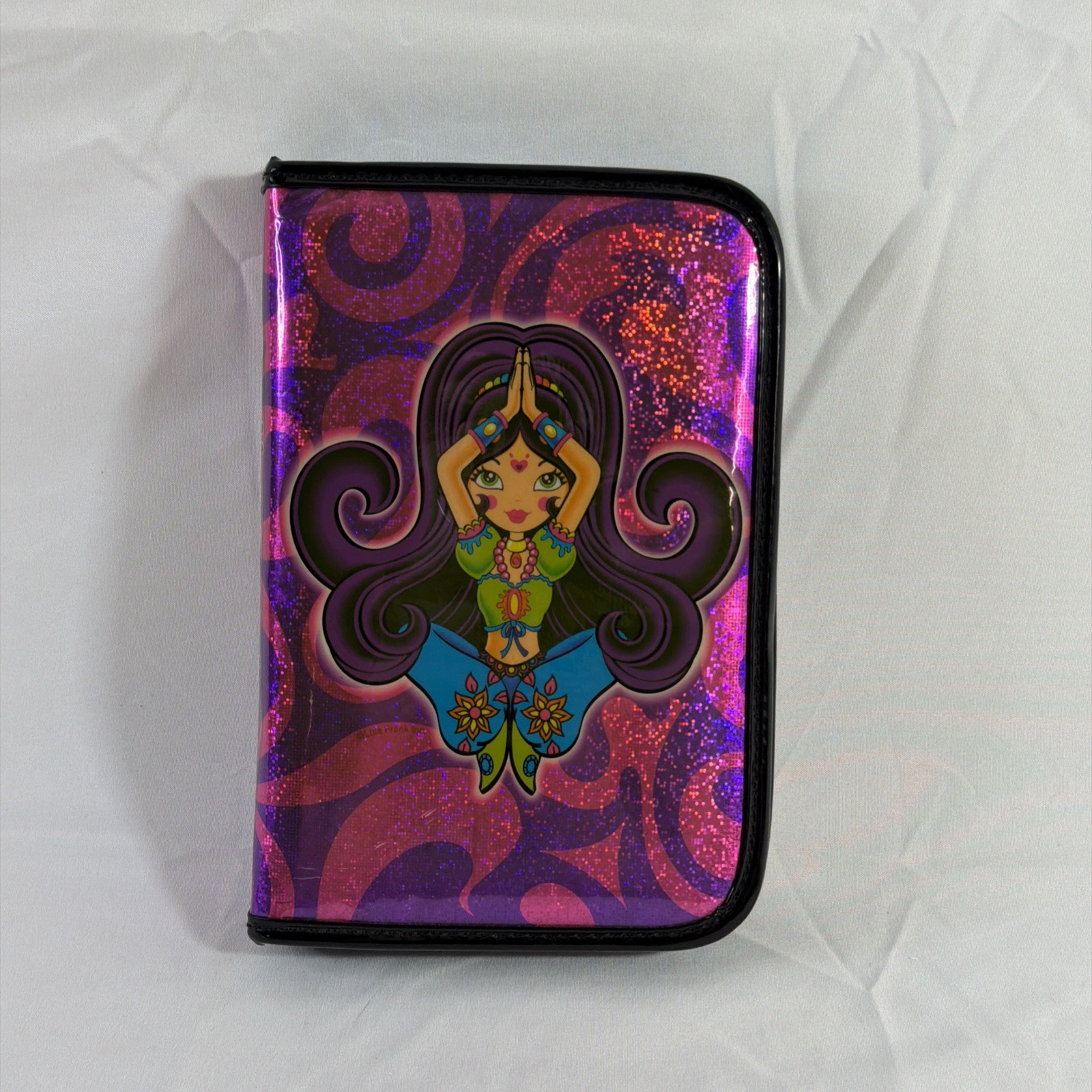 Vintage Lisa Frank Hippie Girl Organizer 8