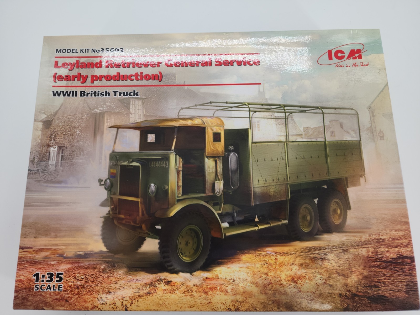 ICM 35602 WWII British Truck Leyland Retriever General Service Early Prod.  1/35