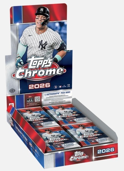 2026 Topps Chrome Baseball Base #1-150 Pick Your Card, SHIPS FREE Up\'d 9/21