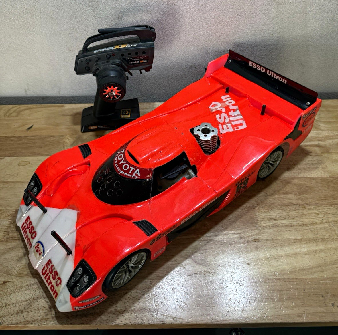 Vintage HPI Super Nitro RS4 Toyota GT-One TS020 Rare 2-Speed Clean Engine RTR Vintage HPI Super Nitro RS4 Toyota GT-One TS020 Rare 2-Speed Clean Engine RTR