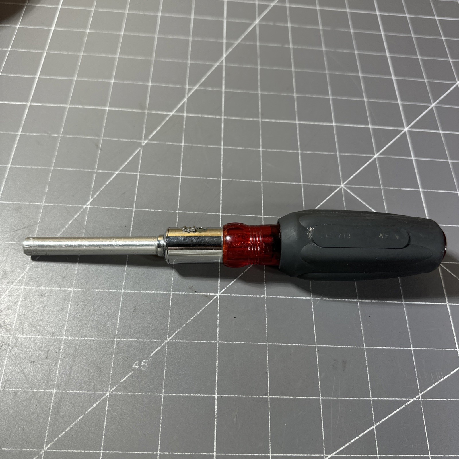 Husky Pro Tools USA Made Black Handle Ratcheting Screwdriver 542-773 WF Husky Pro Tools USA Made Black Handle Ratcheting Screwdriver 542-773 WF