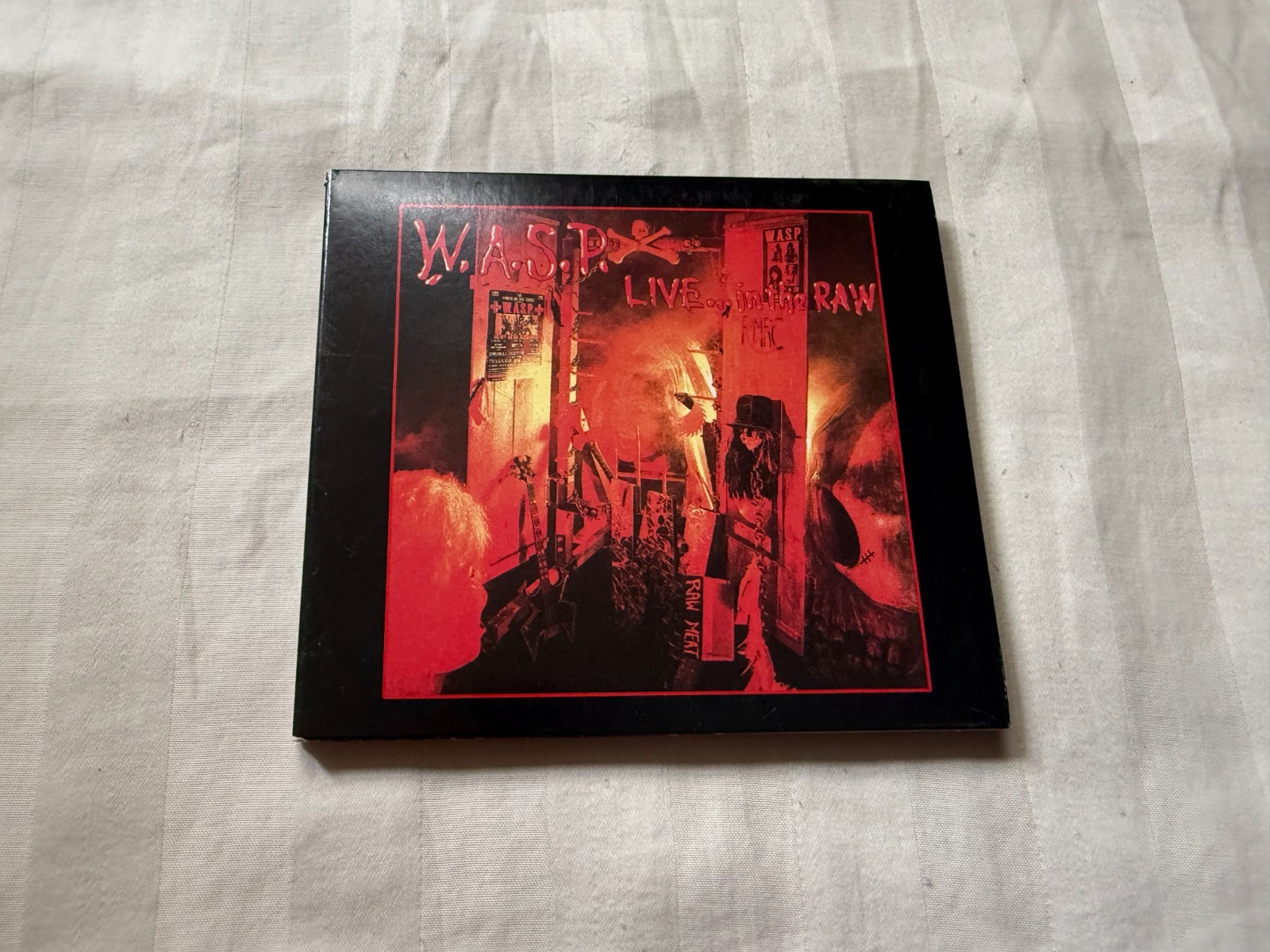 W.A.S.P. - Live...in the Raw CD 2018 Madfish Import Bonus Tracks OOP RARE W.A.S.P. - Live...in the Raw CD 2018 Madfish Import Bonus Tracks OOP RARE