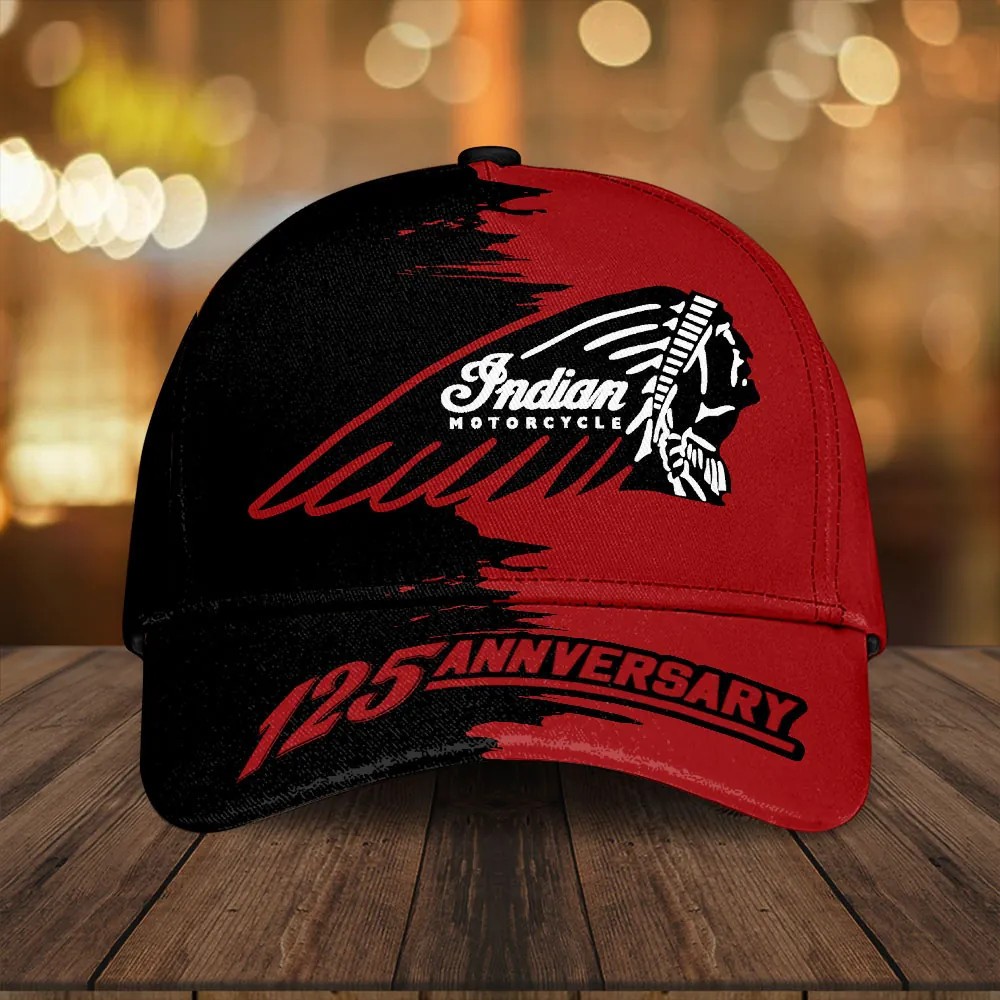 Indian Motorcycle 125th Anniversary Classic Cap Indian Motorcycle 125th Anniversary Classic Cap