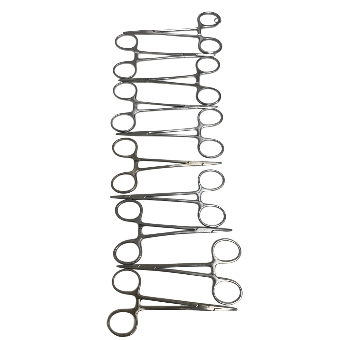 Jarit 106-100, LOT OF 10, Halstead Mosquito Forceps STRAIGHT. 5 INCHES Jarit 106-100, LOT OF 10, Halstead Mosquito Forceps STRAIGHT. 5 INCHES