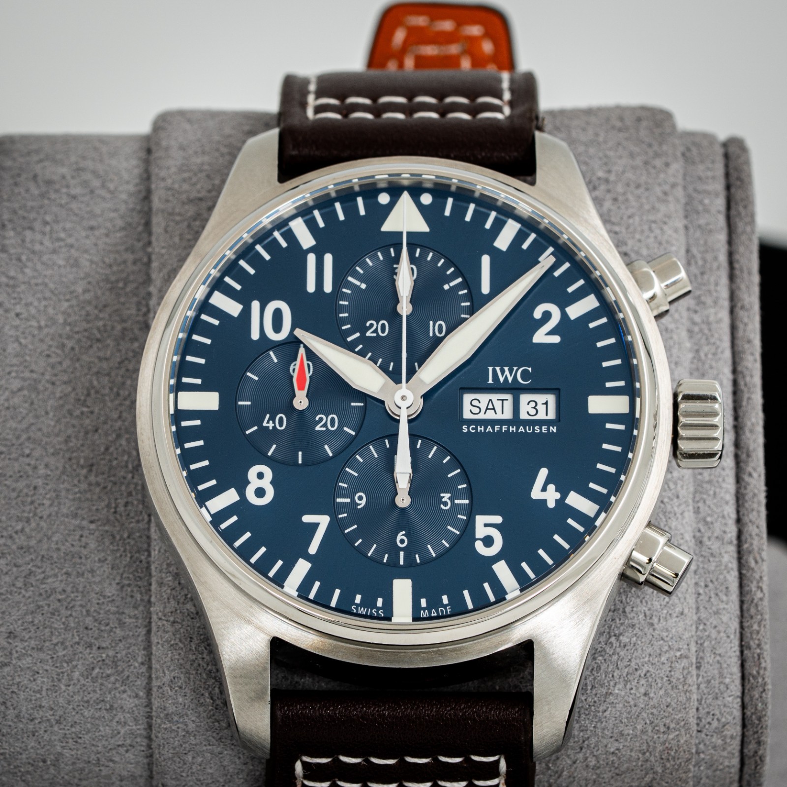 IWC Pilot Chronograph IW377714 Box and Papers