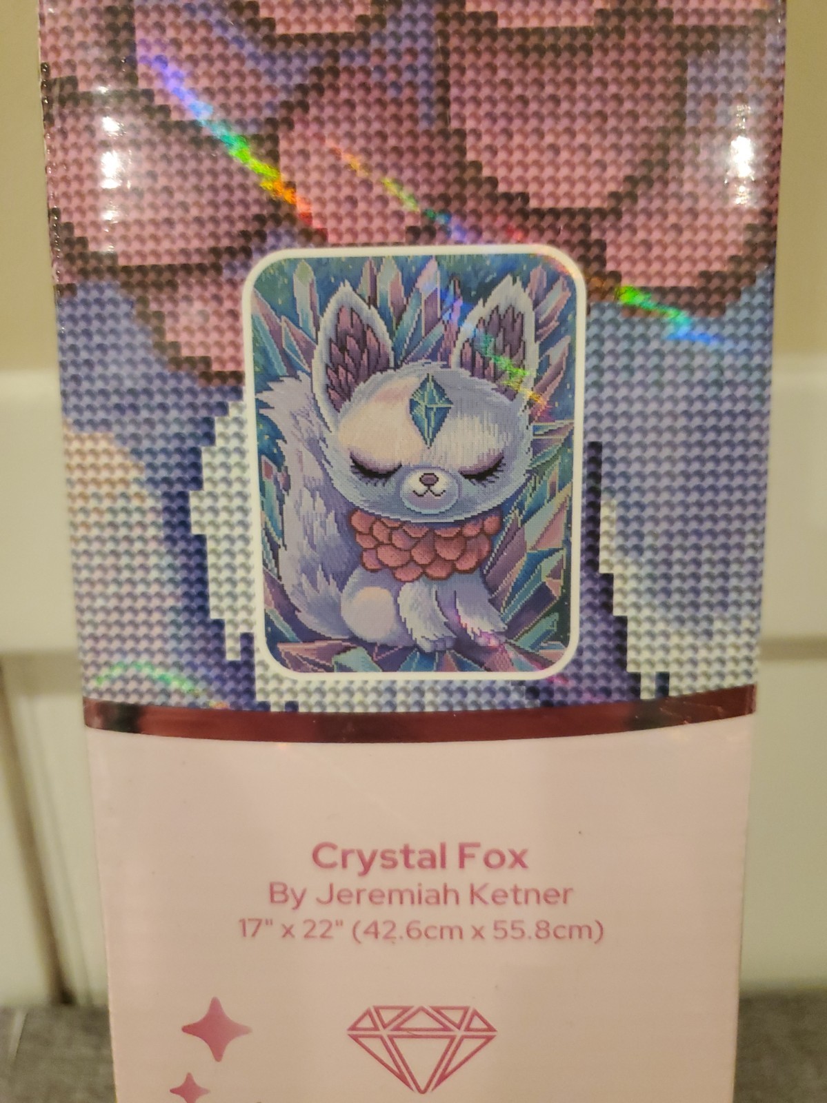 Sealed Diamond Art Club Round Kit Jeremiah Ketner - Crystal Fox