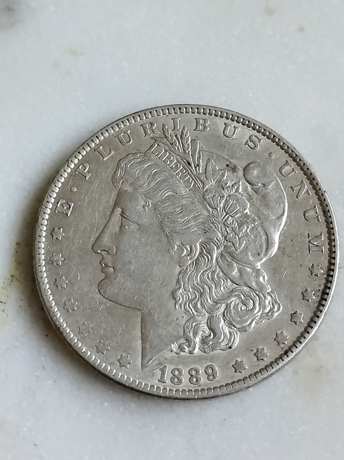 Very Pretty 1889 Morgan Dollar-Lowest Price On Ebay-Free Shipping (e)