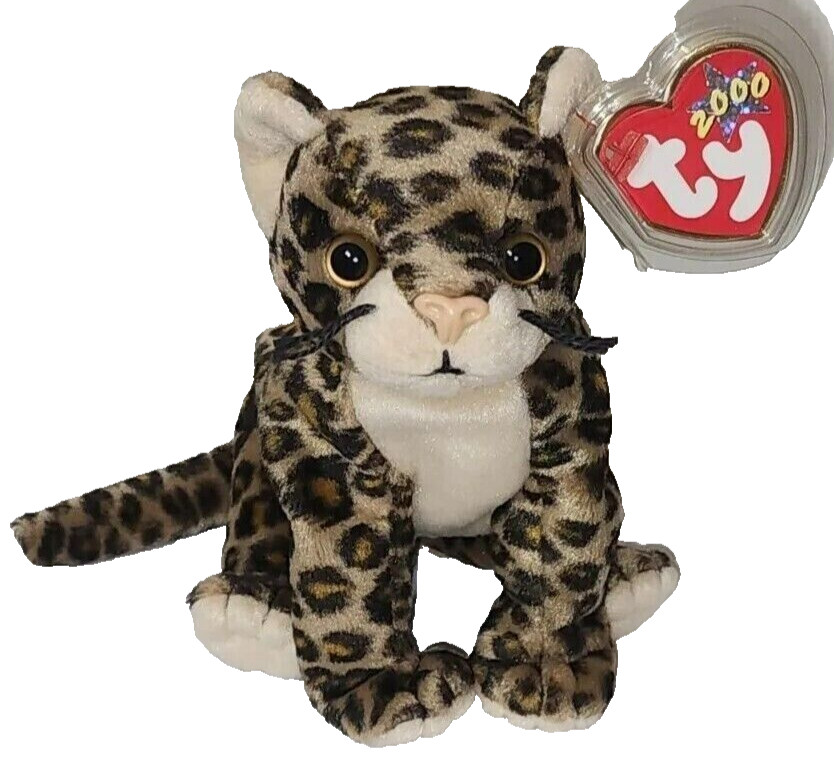 Ty Beanie Baby - SNEAKY the Leopard 5.5\