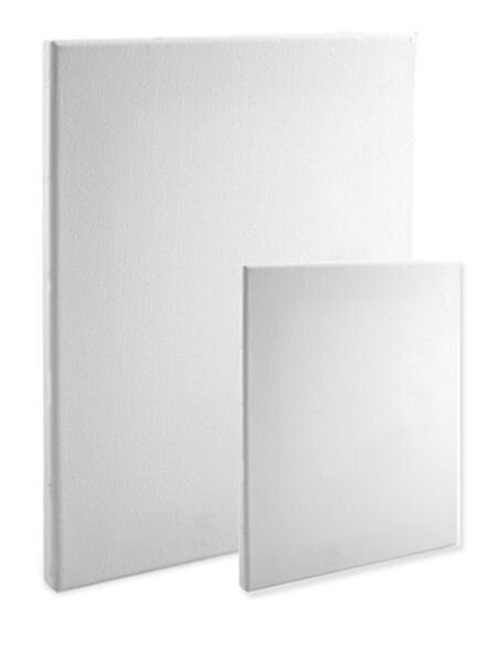 Economy Stretched Canvas Panels : 18X24 Box of 20 Bulk Discount 5/8\