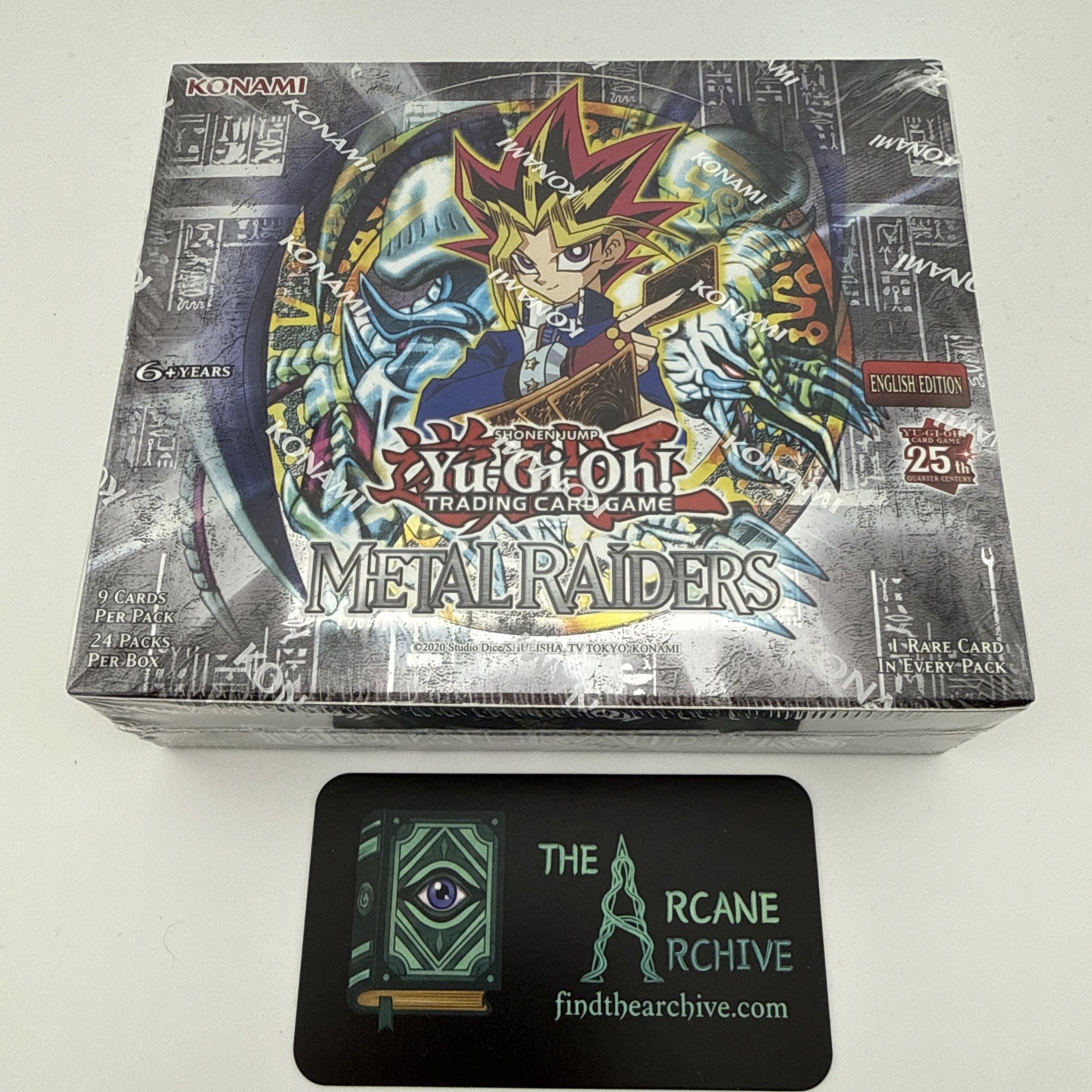 Metal Raiders 25th Anniversary Booster Box Yu-Gi-Oh New Sealed English