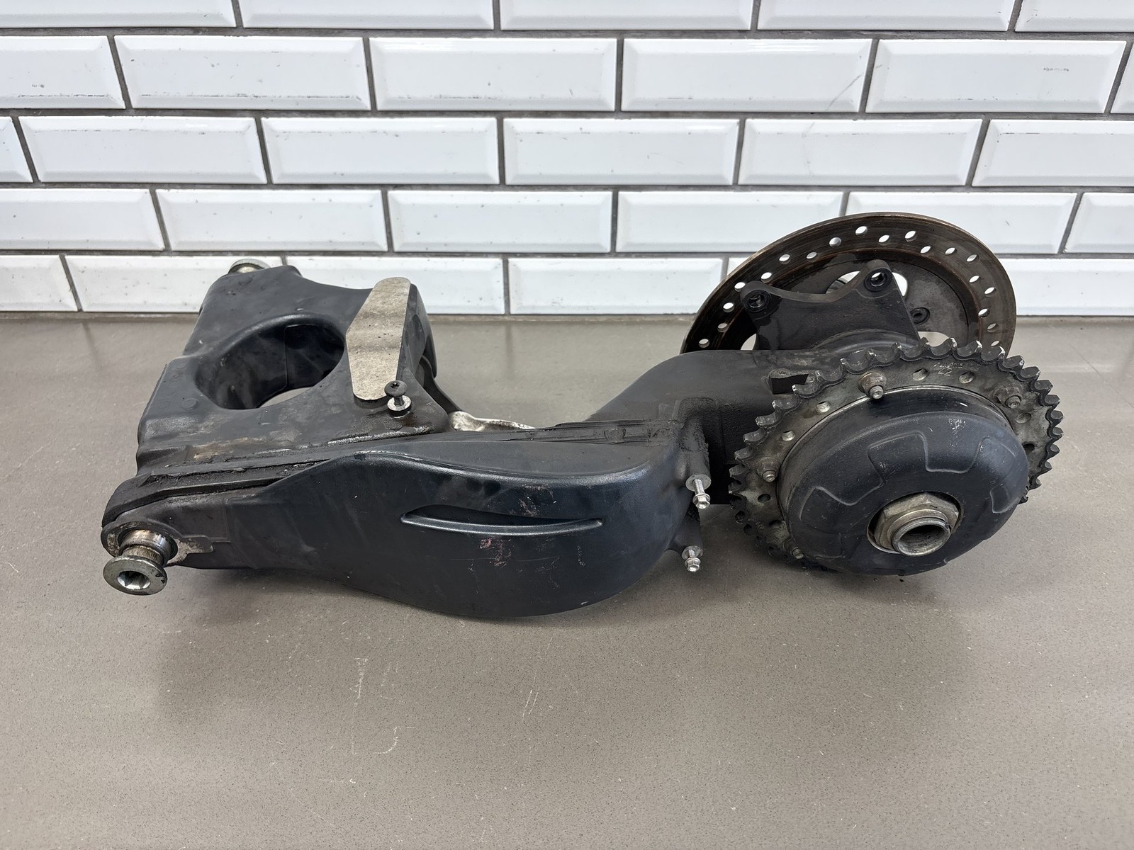 1995 Triumph Daytona 1200 Single Sided Swingarm with Hub Rotor OEM
