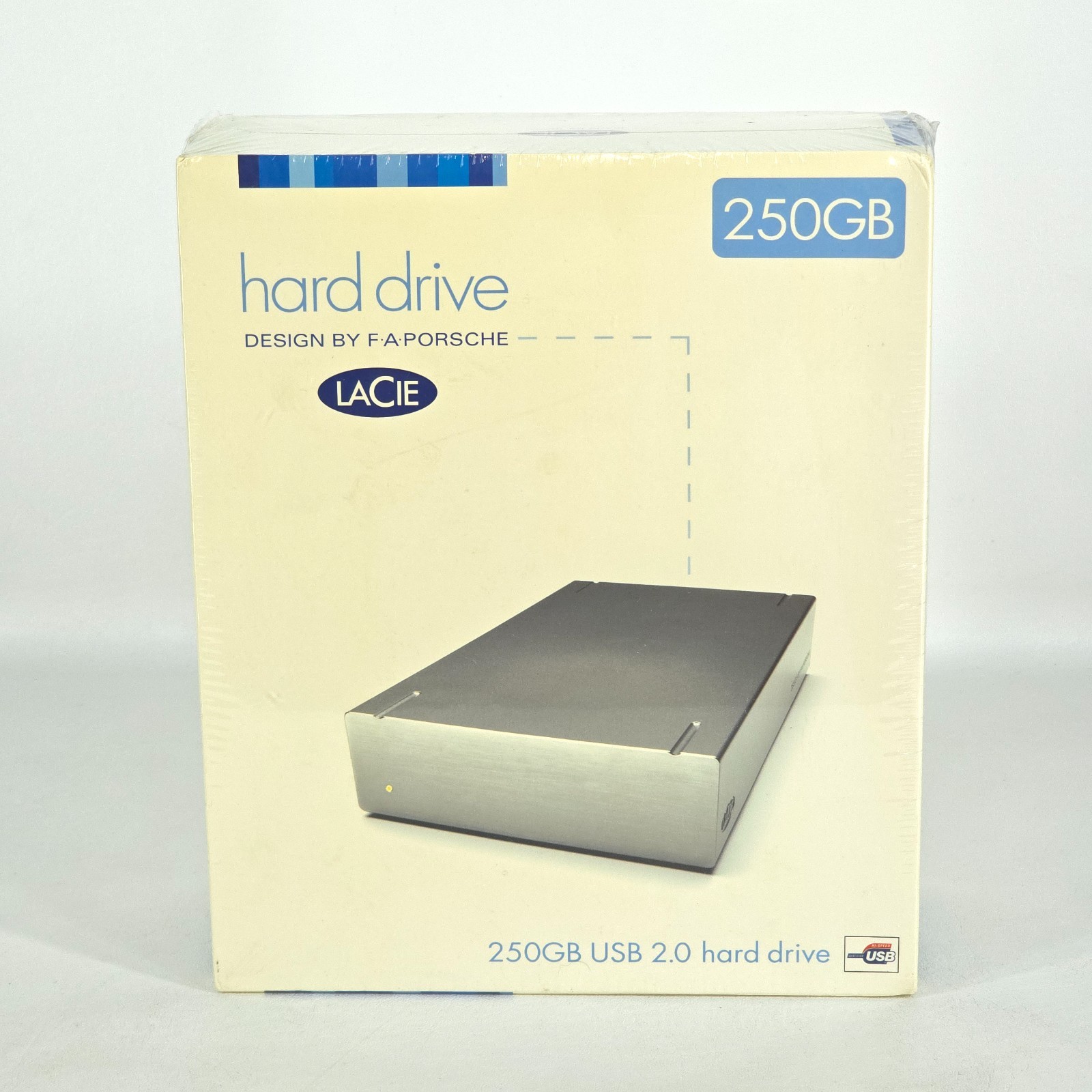 LaCie F A Porsche 250GB USB 2.0 External Portable Hard Drive SEALED Deadstock LaCie F A Porsche 250GB USB 2.0 External Portable Hard Drive SEALED Deadstock