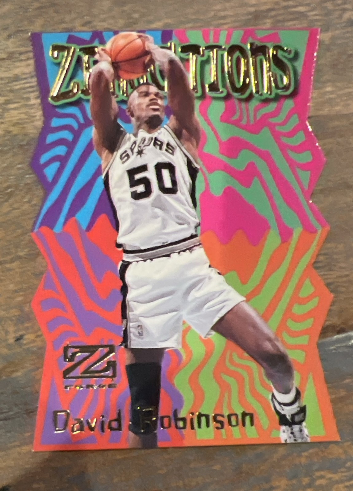 1997-98 Skybox Z-Force Zensations David Robinson #17ZN