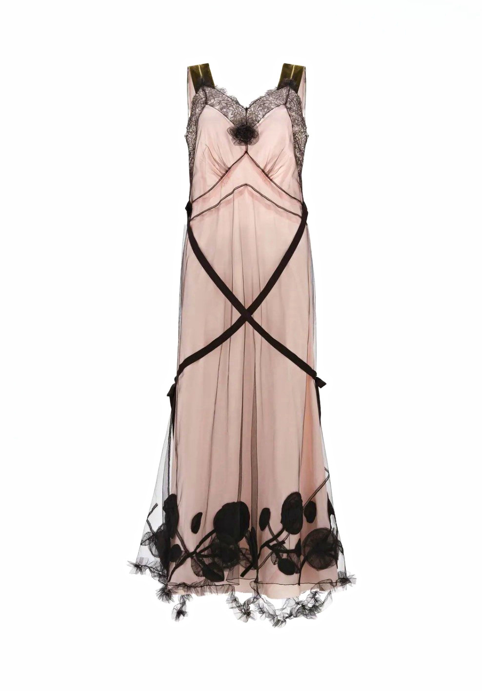 Zara x John Galliano SOLD OUT Pink/Black Mesh Lace Silk Dress - Small Zara x John Galliano SOLD OUT Pink/Black Mesh Lace Silk Dress - Small