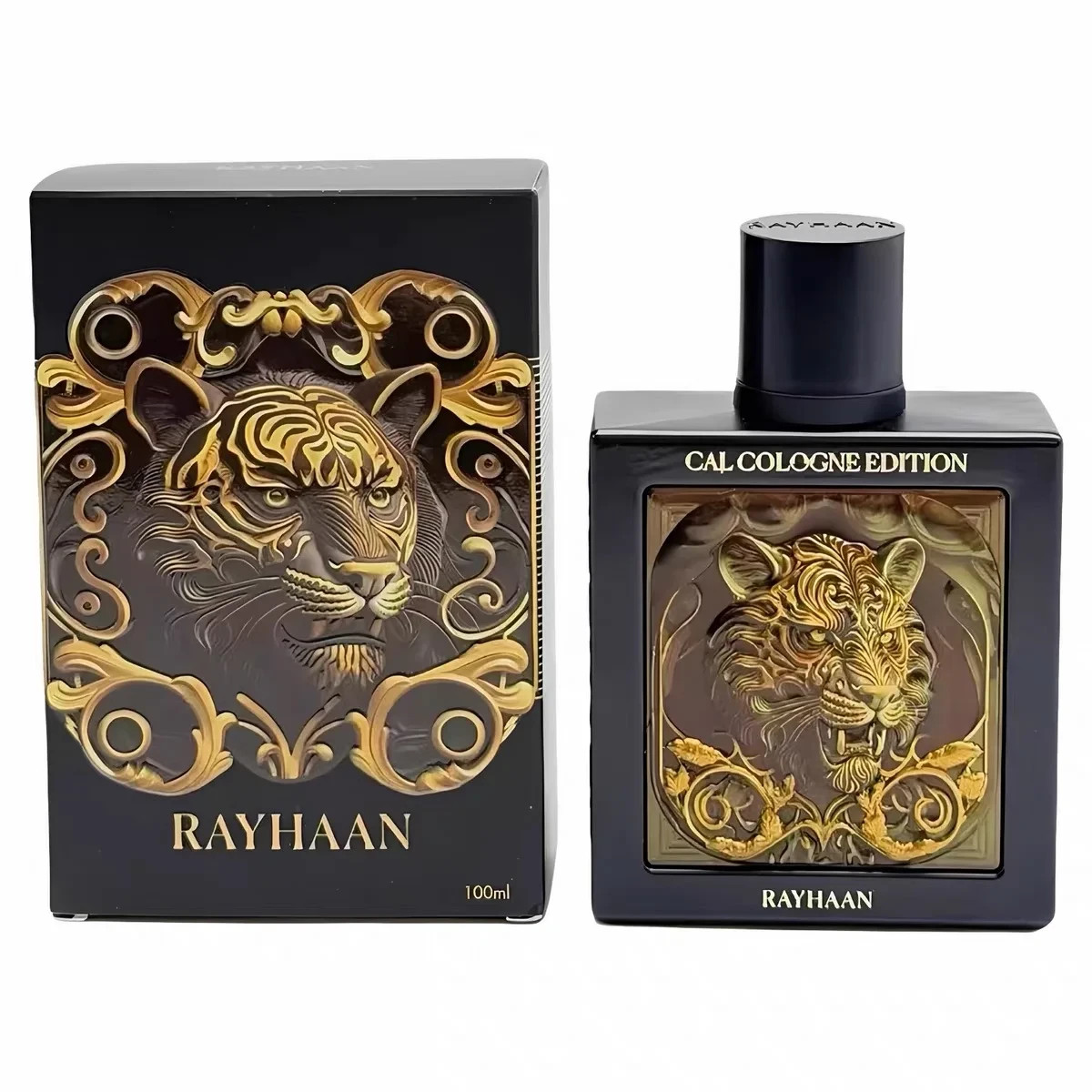 Rayhaan Men\'s Tiger EDP Spray 3.4 oz Fragrances 6297001571040