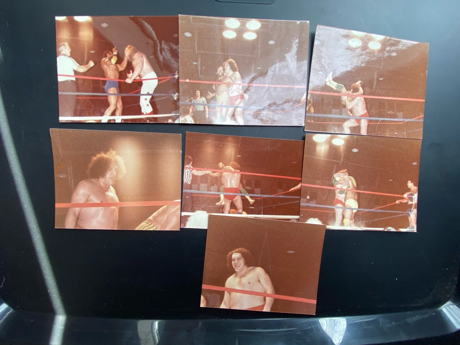 Andre the giant type one photographs Wwwf Wwf Vtg Wrestling Lot