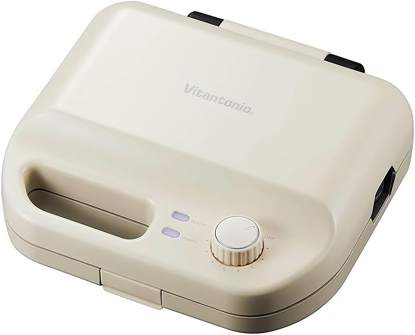 [Vitantonio Official] Waffle & Hot Sandwich Baker (Vwh-50-I) [Includes 2 Types _