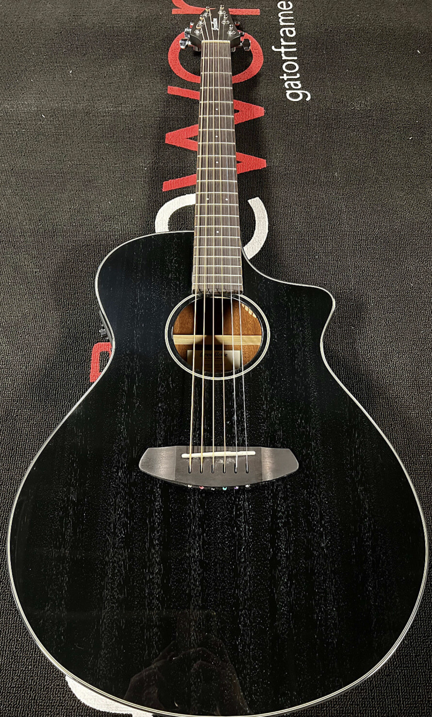 Breedlove ECO Rainforest S Concert CE Acoustic-Electric Guitar Midnight Blue