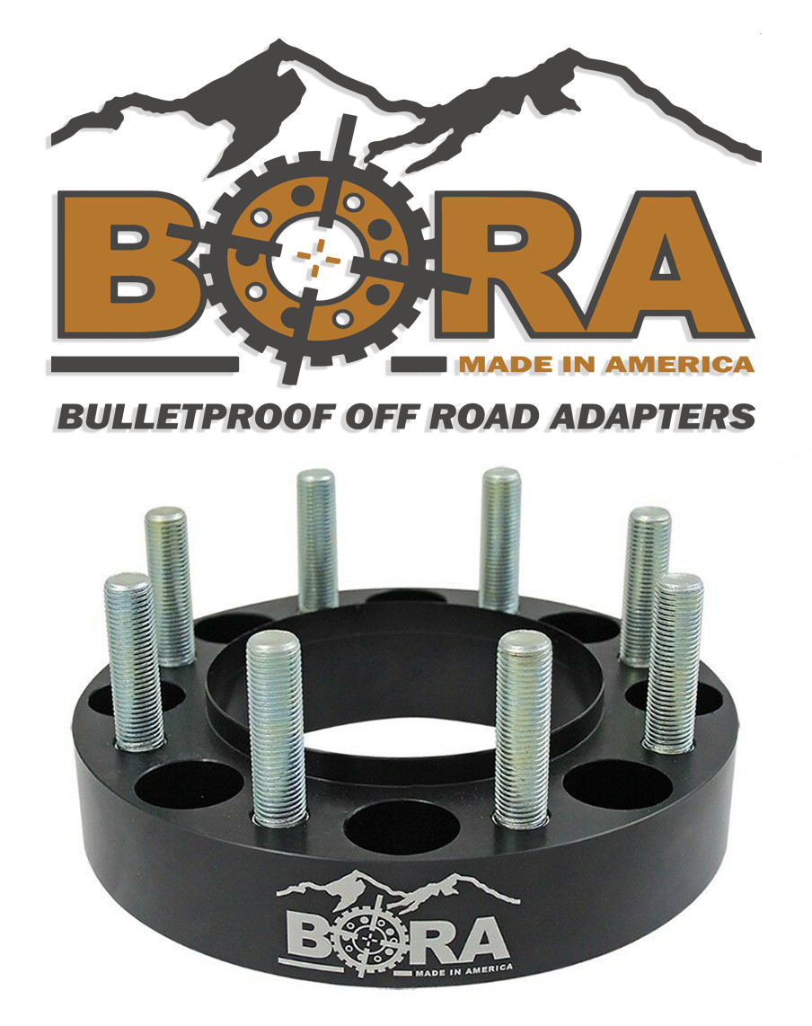 BORA WHEEL SPACERS (2012-26) RAM 2500/3500 SRW (2012-18) DRW, 2.0