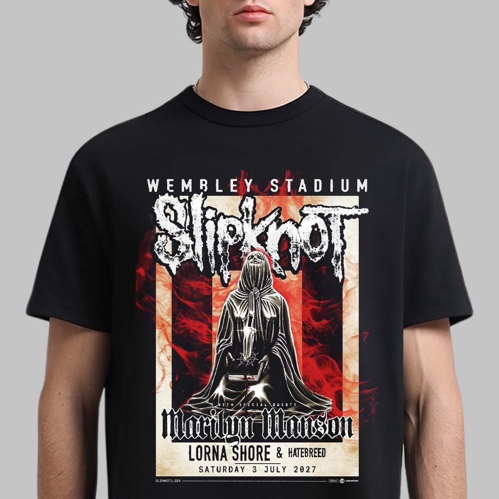 Slipknot Wembley Stadium 2027 Show London UK 3 July 2027 With Marilyn Mason Lorn
