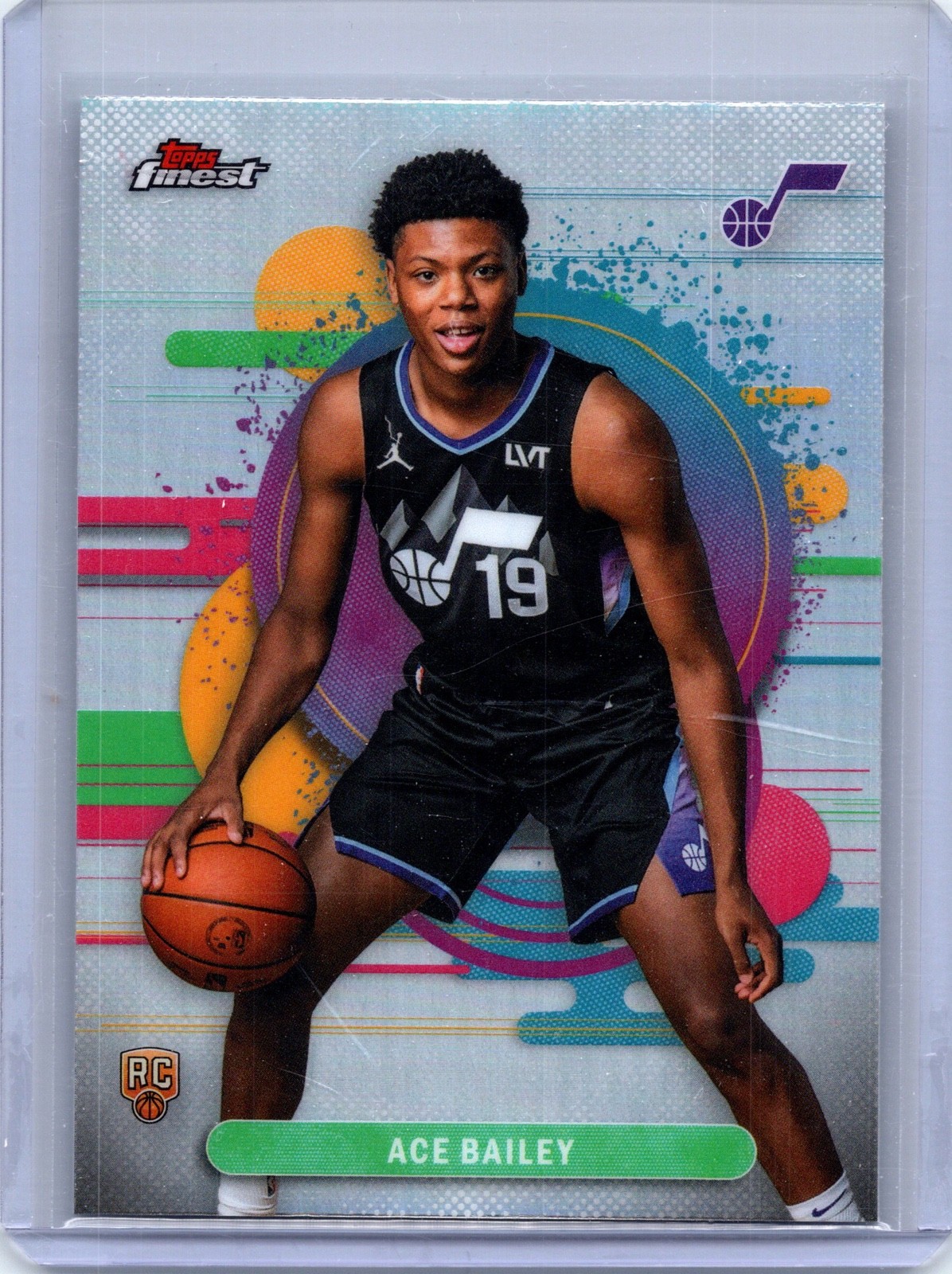 2025-26 Topps Finest - Uncommon Ace Bailey #105 Refractor (RC) 2025-26 Topps Finest - Uncommon Ace Bailey #105 Refractor (RC)