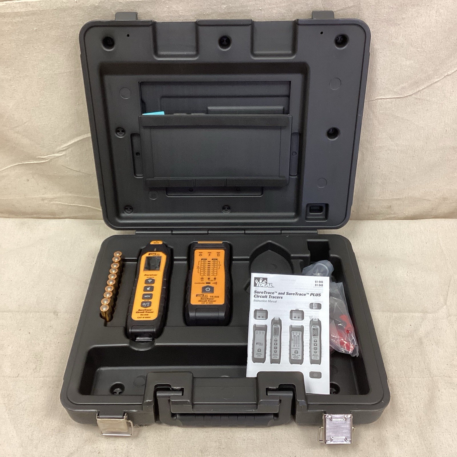 IDEAL INDUSTRIES 61-948 Circuit Tracer Kit 0-600V 600V Digital