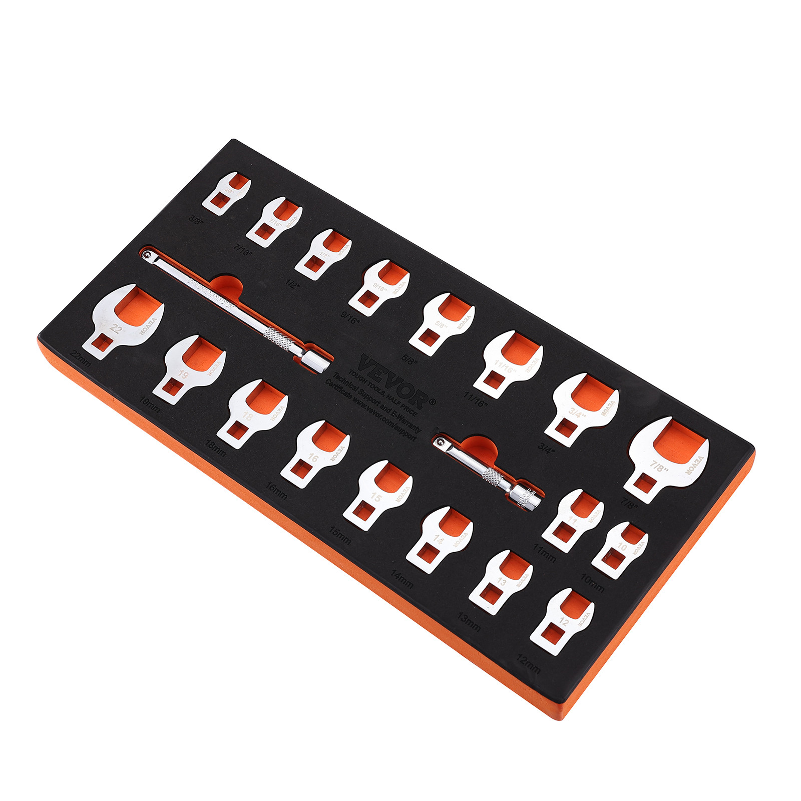 VEVOR Crowfoot Wrench Set 3/8\