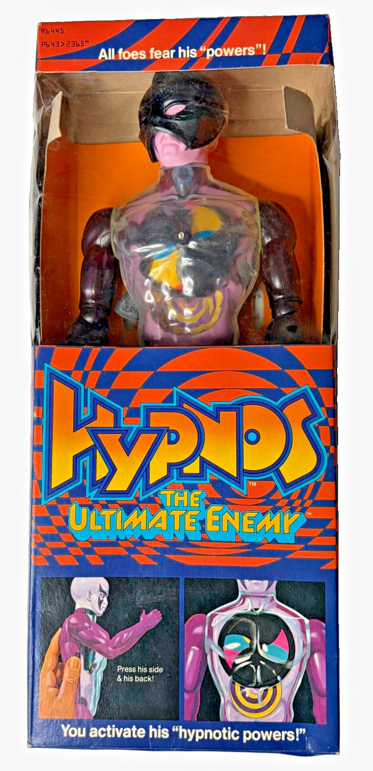 1978 Mattel HYPNOS Ultimate Enemy of Pulsar 14” Complete Box WORKS Vintage Rare
