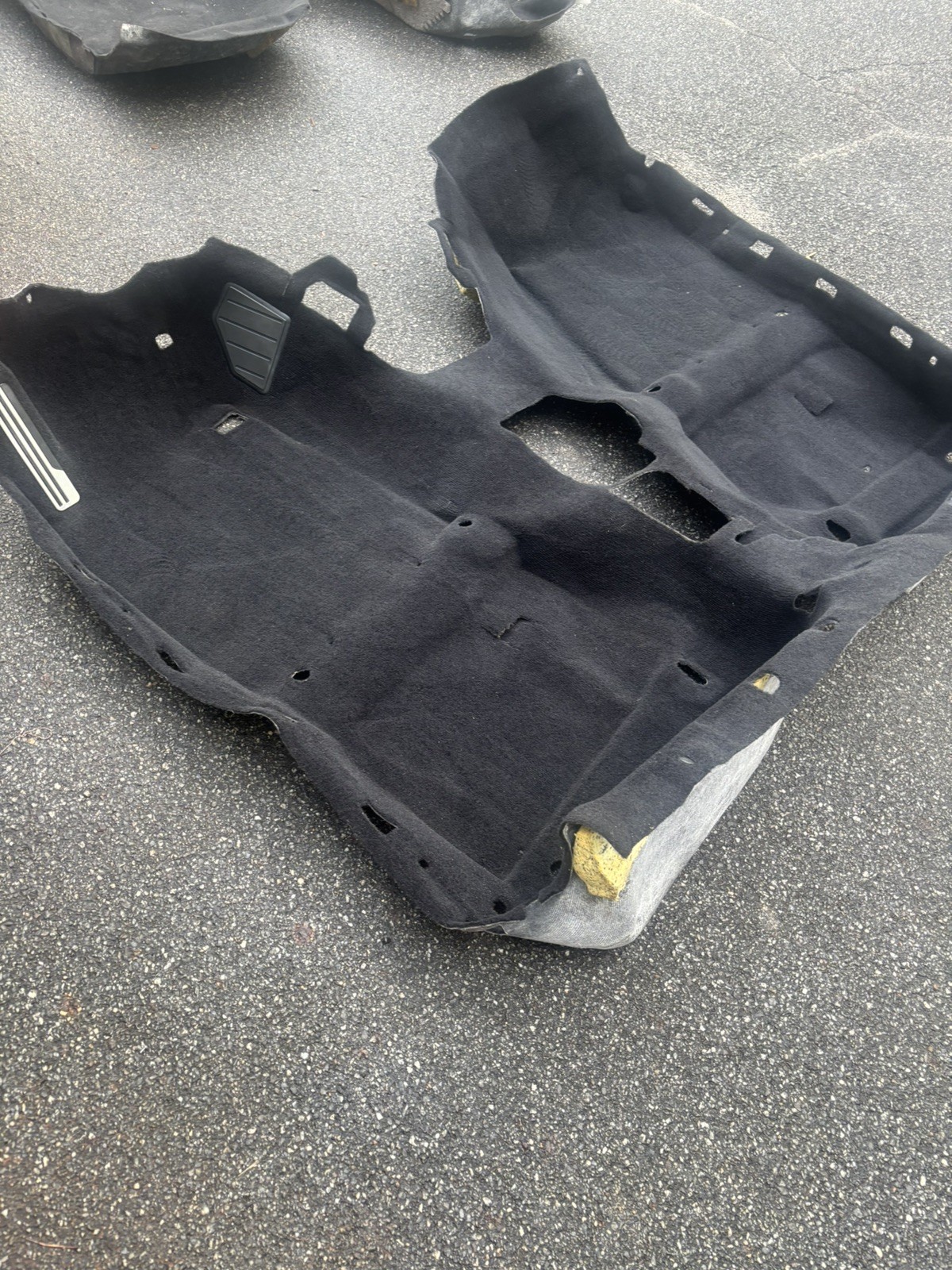 09-20 Nissan 370z Z34 Interior Floor Carpet Liner Black OEM 2748