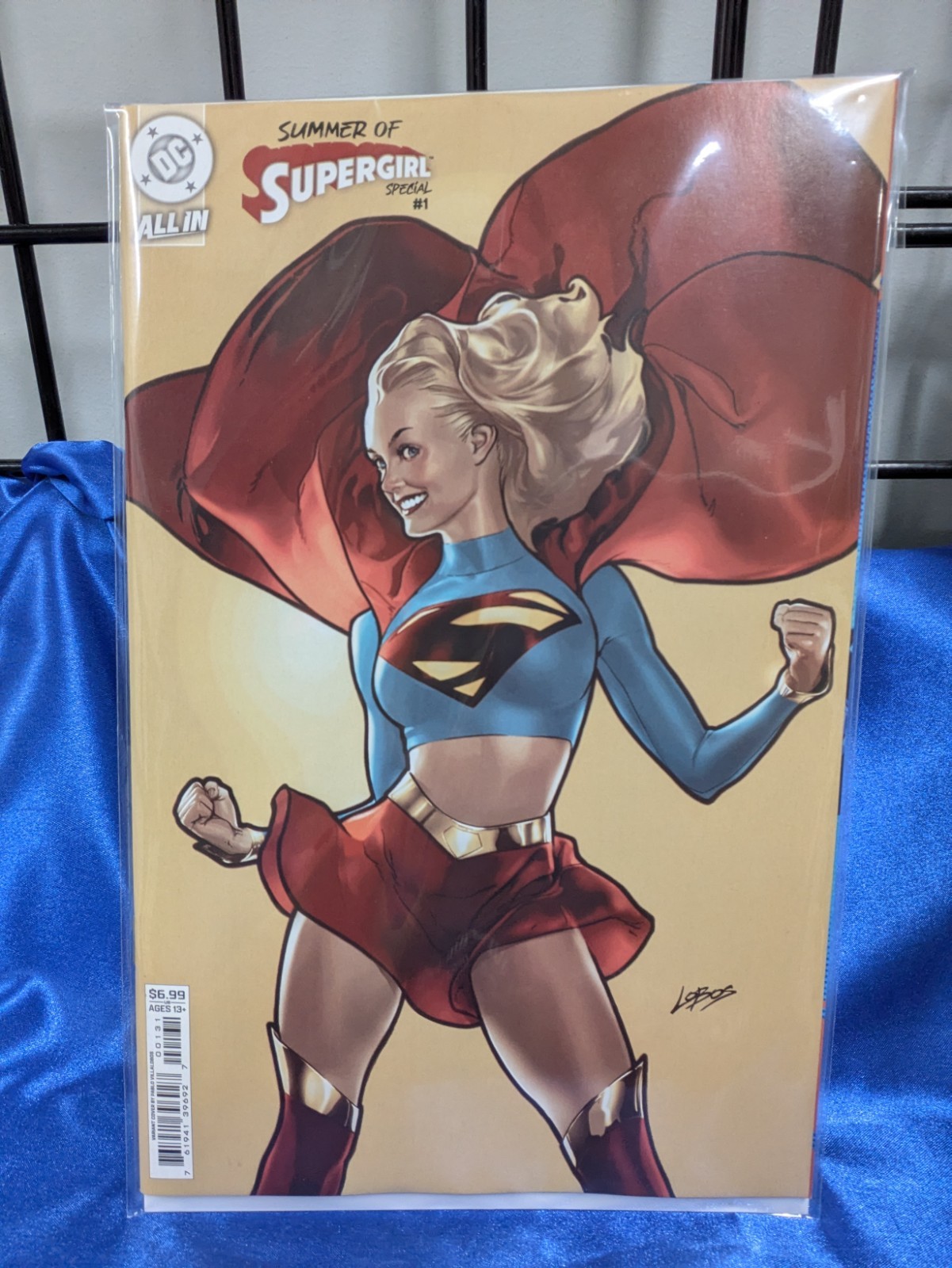 Summer Of Supergirl Special #1 Cvr B Villalobos Variant (DC, 2026) We Combine. Summer Of Supergirl Special #1 Cvr B Villalobos Variant (DC, 2026) We Combine.