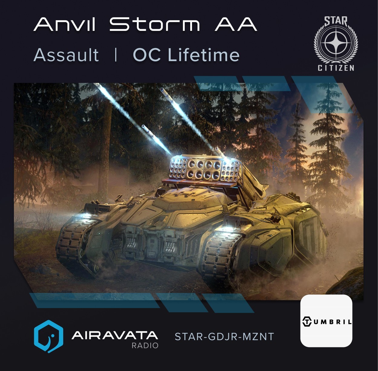 Tumbril Storm AA | Original Concept, Lifetime insurance