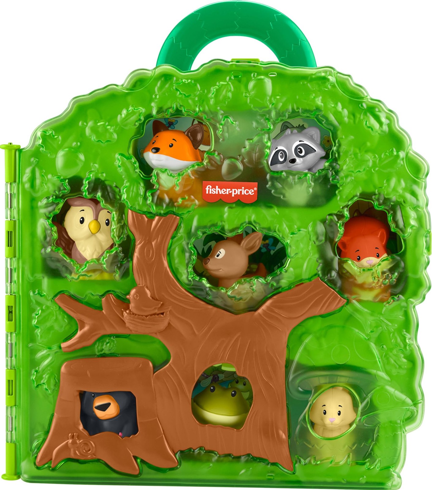 Fisher-Price Little People Forest Friends Carry Case Playset with Animal Figures