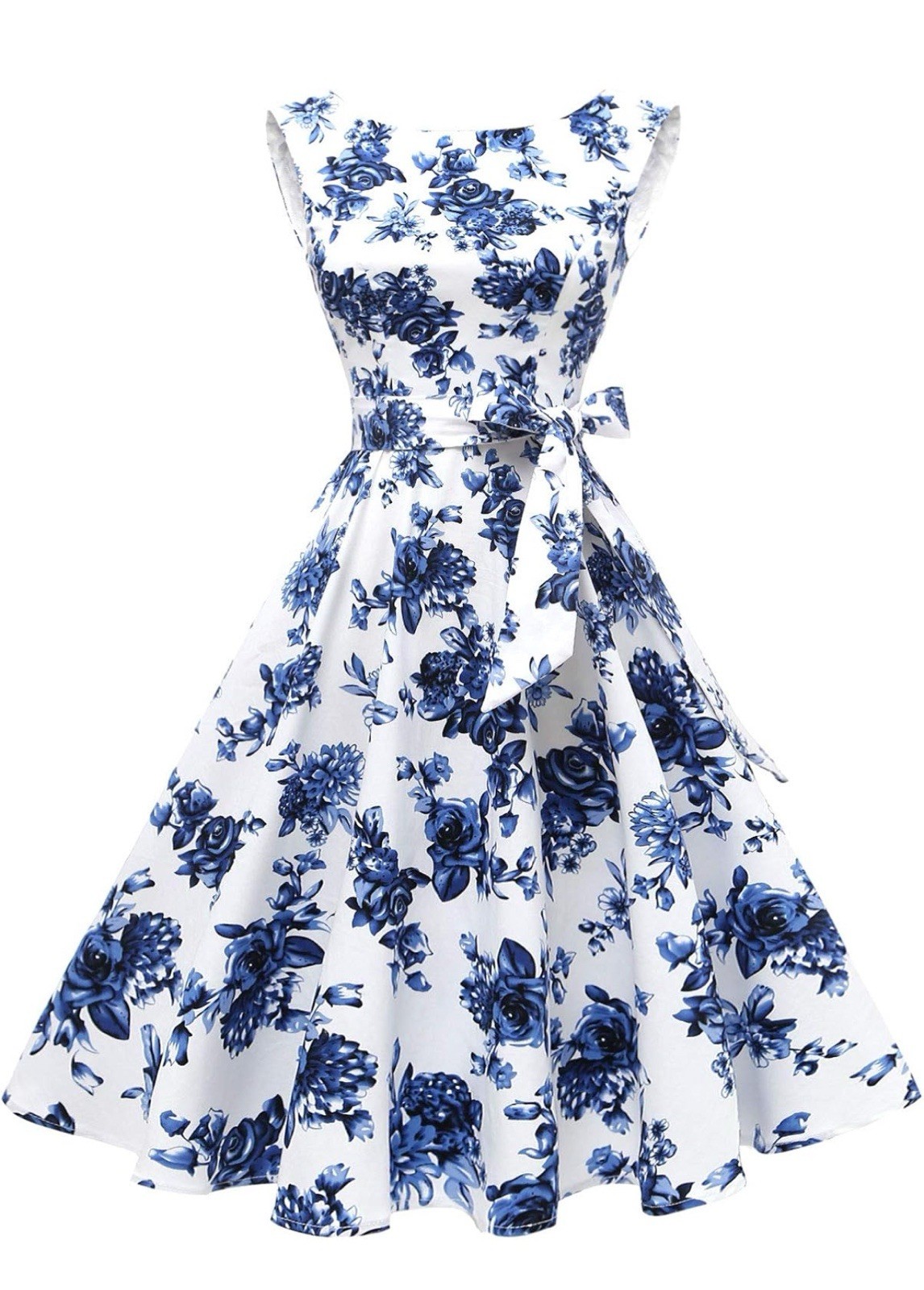 Hanpceirs Sleeveless Vintage 1950s Cocktail Dress Size Small