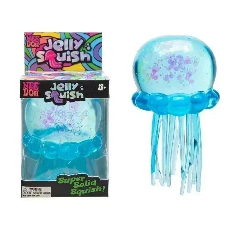 Nee Doh Jellyfish Jelly Squish Stress Toy Fidget Squeeze NeeDoh Trending Special